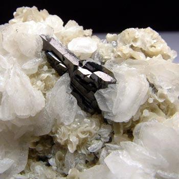 Wolframite Calcite & Siderite