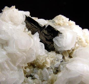 Wolframite Calcite & Siderite