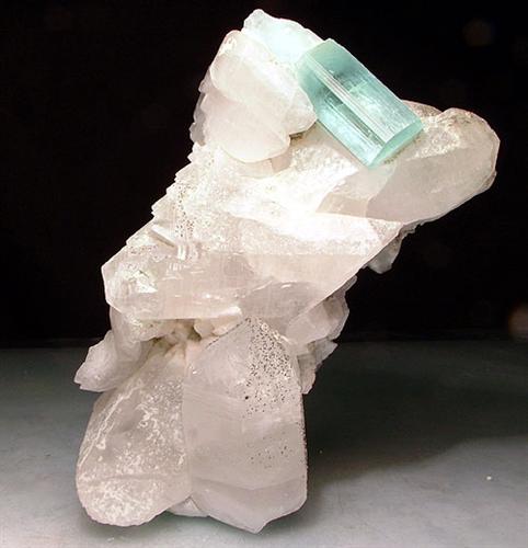Aquamarine & Quartz