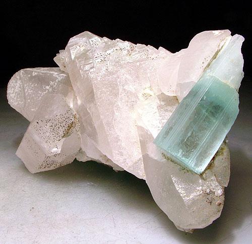 Aquamarine & Quartz