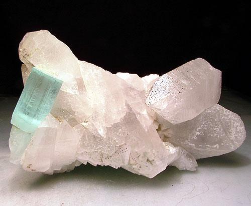Aquamarine & Quartz