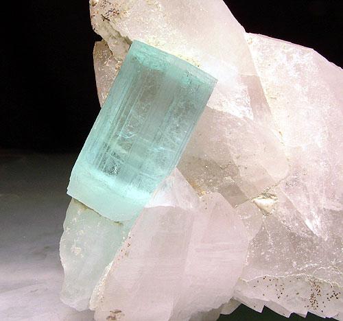 Aquamarine & Quartz
