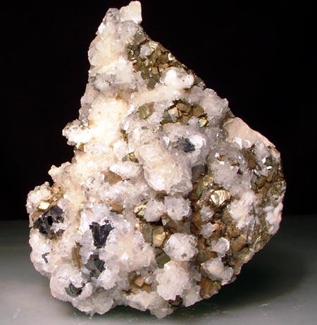 Calcite Sphalerite & Arsenopyrite