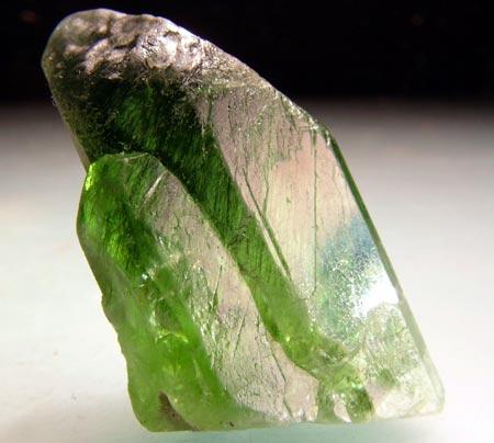 Peridot With Ludwigite