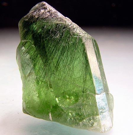 Peridot With Ludwigite