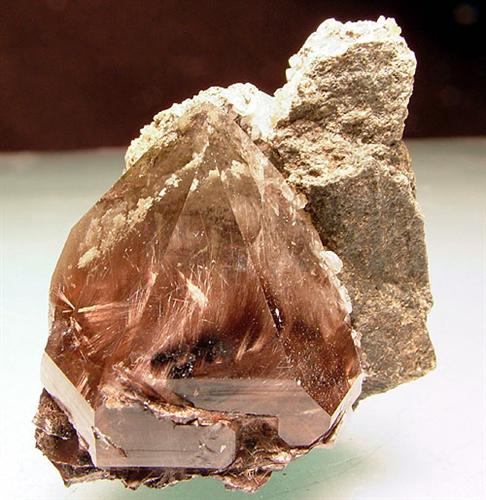 Quartz With Rutile & Brookite