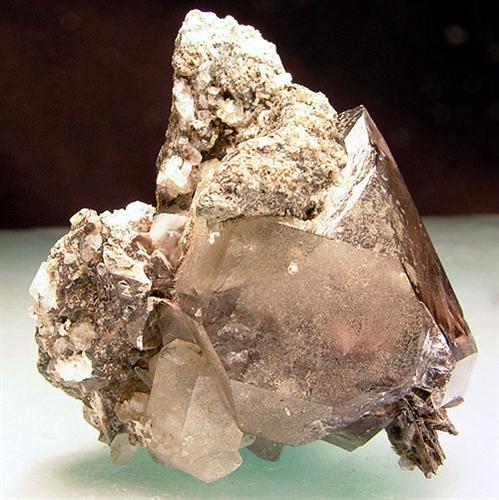 Quartz With Rutile & Brookite