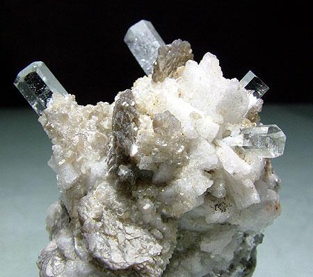 Aquamarine Muscovite & Albite