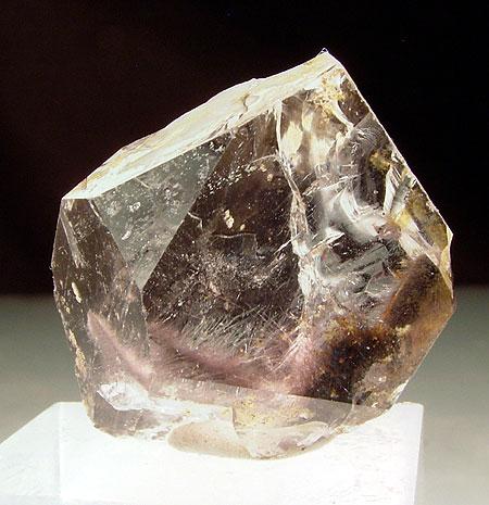 Quartz With Brookite & Rutile Inclusions