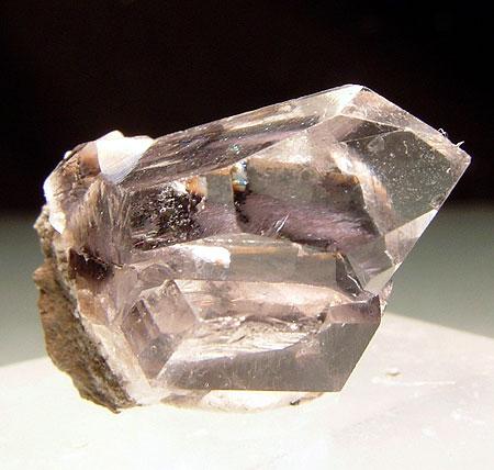 Quartz With Brookite & Rutile Inclusions