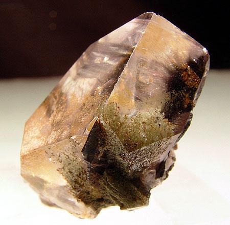 Quartz With Brookite & Rutile Inclusions