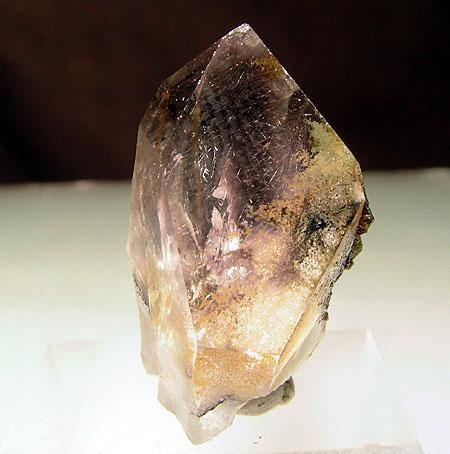 Quartz With Brookite & Rutile Inclusions