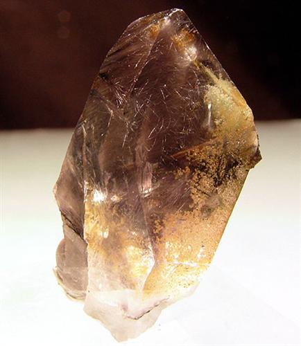 Quartz With Brookite & Rutile Inclusions