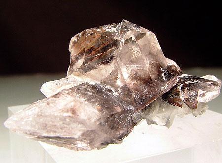 Quartz With Brookite & Rutile Inclusions