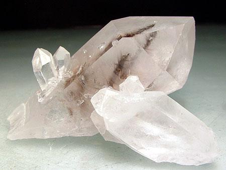 Quartz With Brookite & Rutile Inclusions