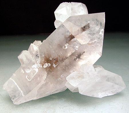 Quartz With Brookite & Rutile Inclusions