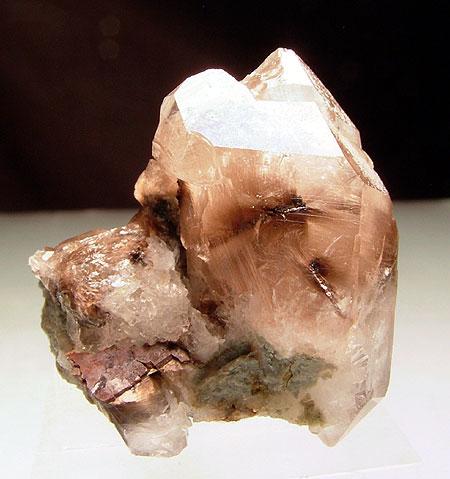 Quartz With Brookite Chlorite & Rutile Inclusions