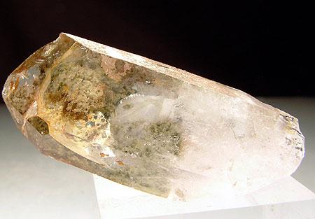 Quartz With Brookite Chlorite & Rutile Inclusions