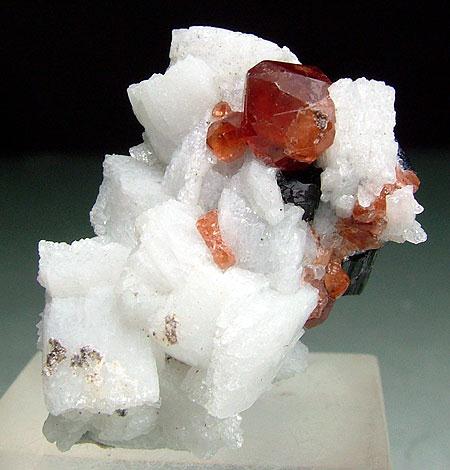 Spessartine Schorl & Albite