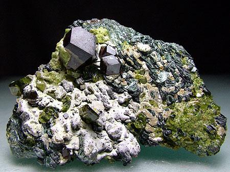 Andradite Clinochlore & Vesuvianite