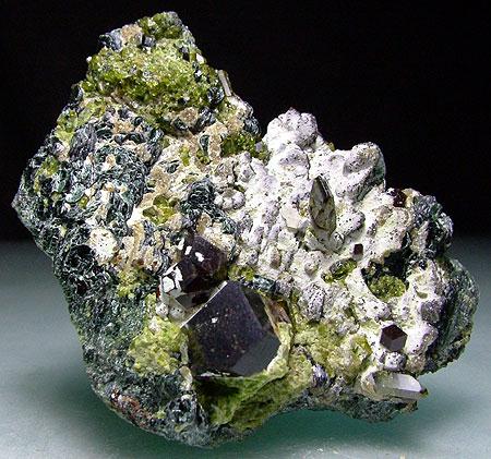 Andradite Clinochlore & Vesuvianite