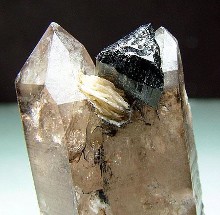 Smoky Quartz & Schorl