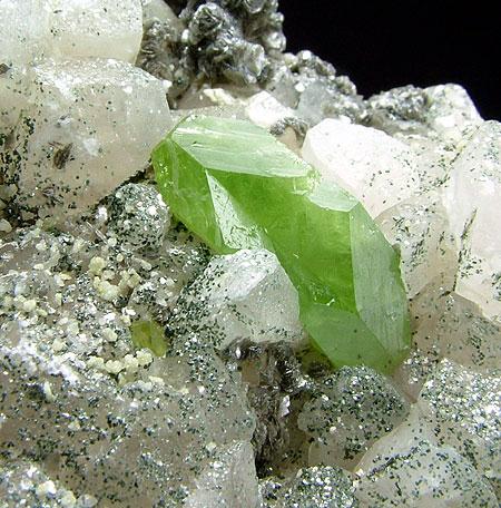 Titanite & Calcite With Chlorite