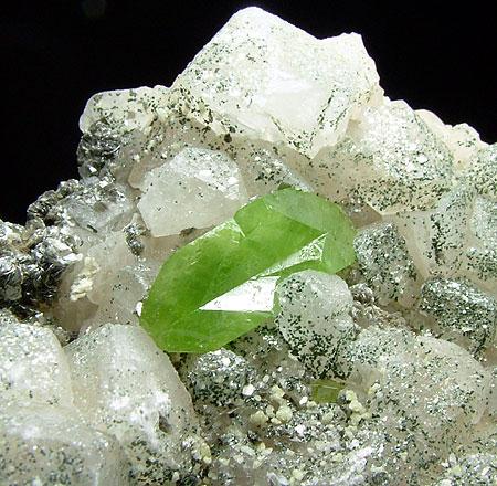 Titanite & Calcite With Chlorite