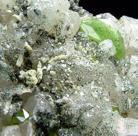 Titanite & Calcite With Chlorite