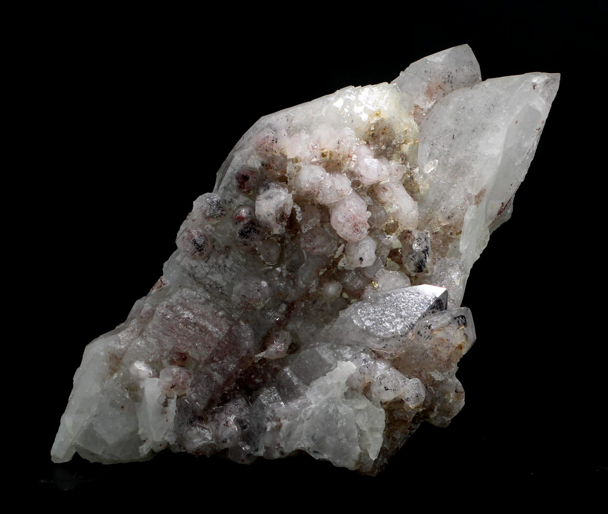 Quartz With Goethite Inclusions