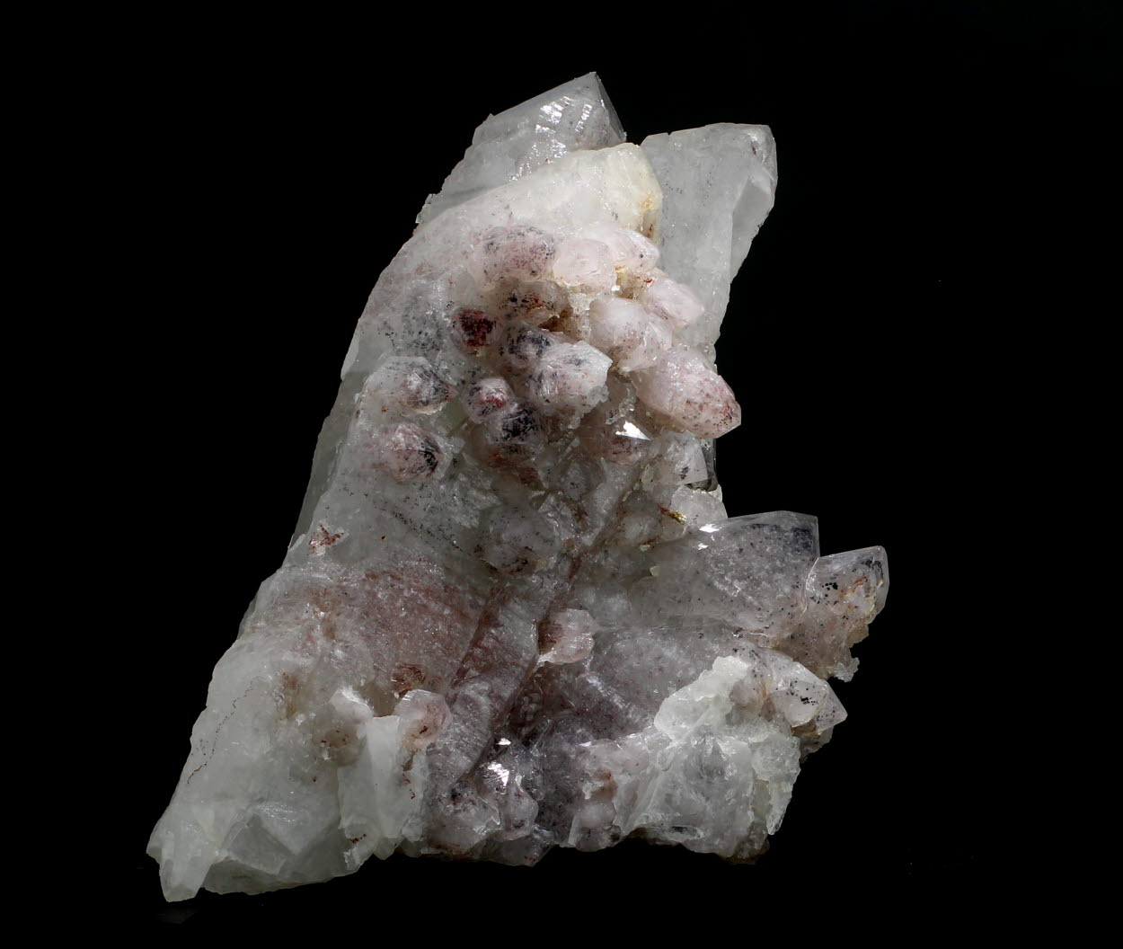 Quartz With Goethite Inclusions