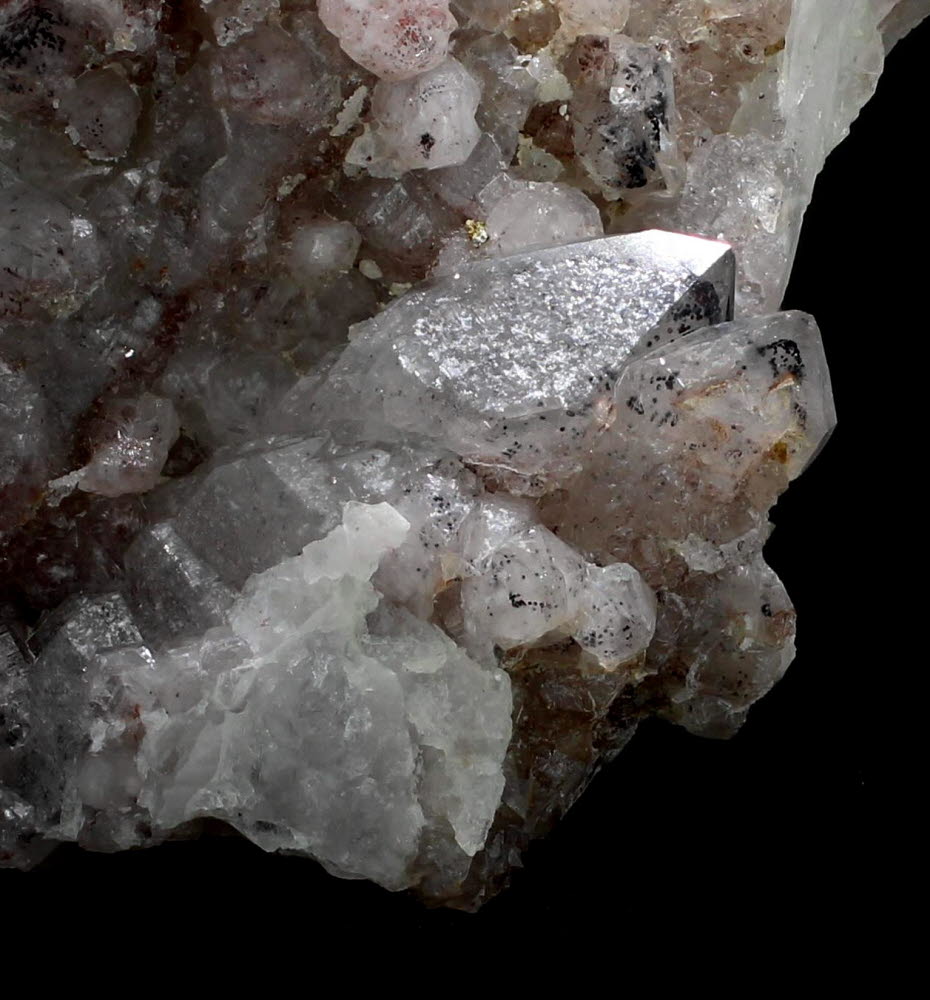 Quartz With Goethite Inclusions