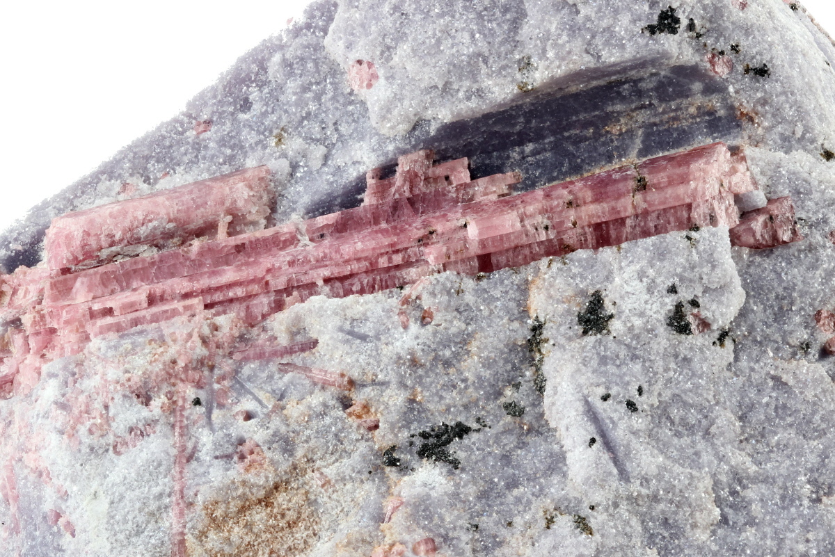 Rubellite In Lepidolite