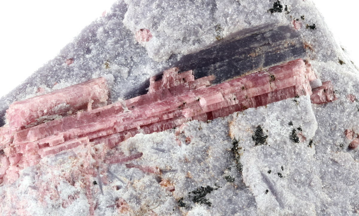 Rubellite In Lepidolite