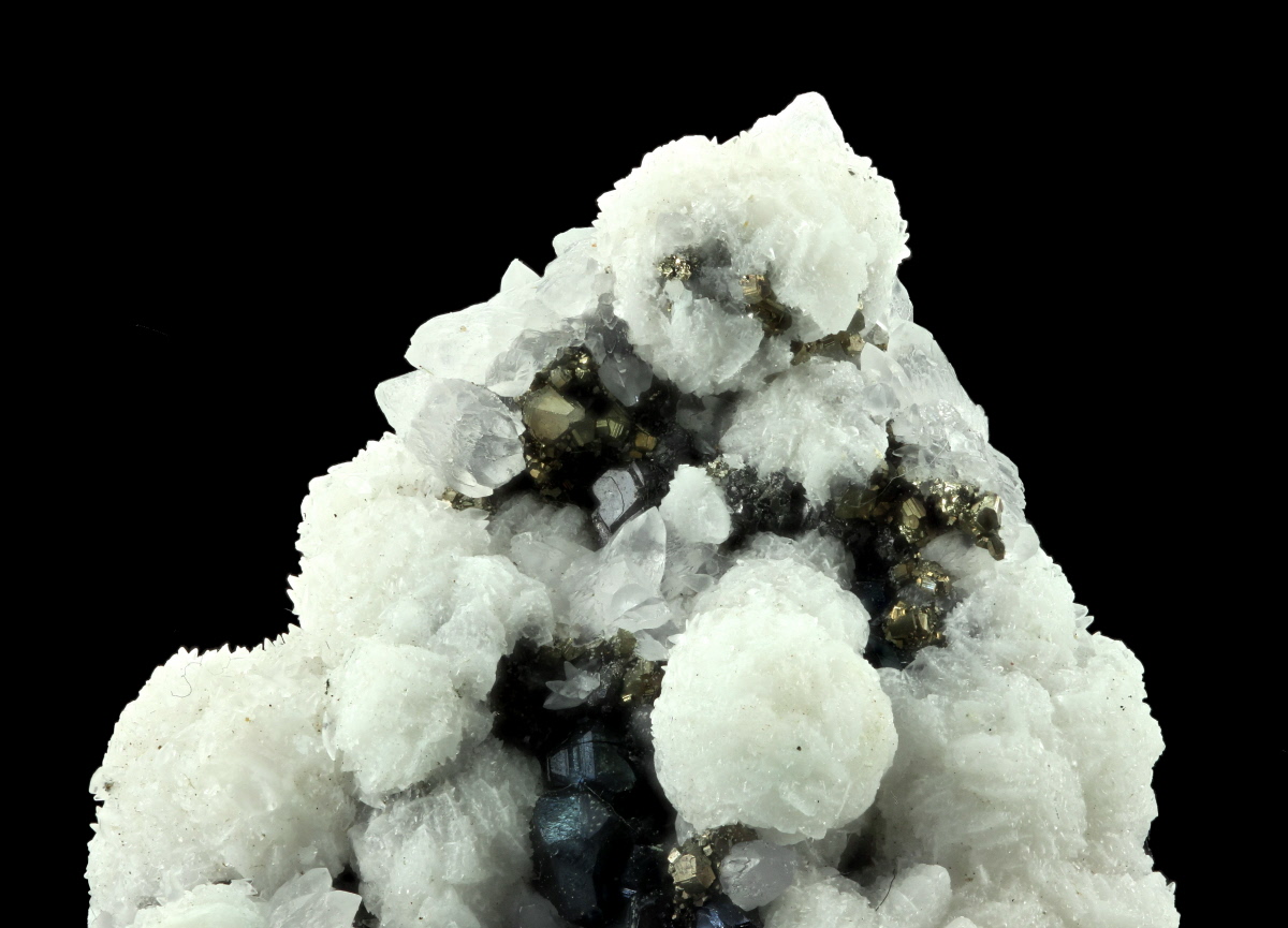 Calcite With Sphalerite & Galena