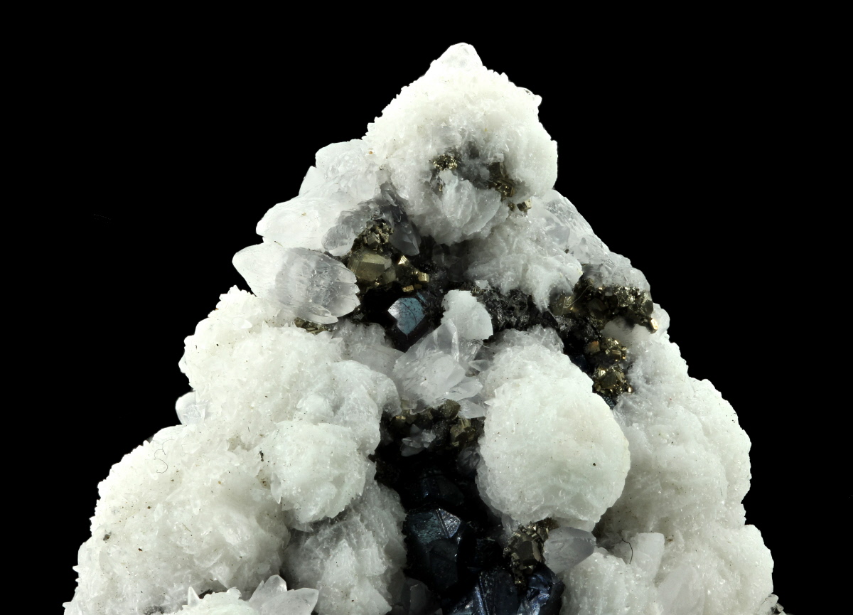 Calcite With Sphalerite & Galena