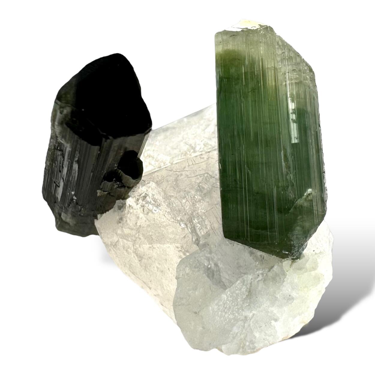 Elbaite & Quartz