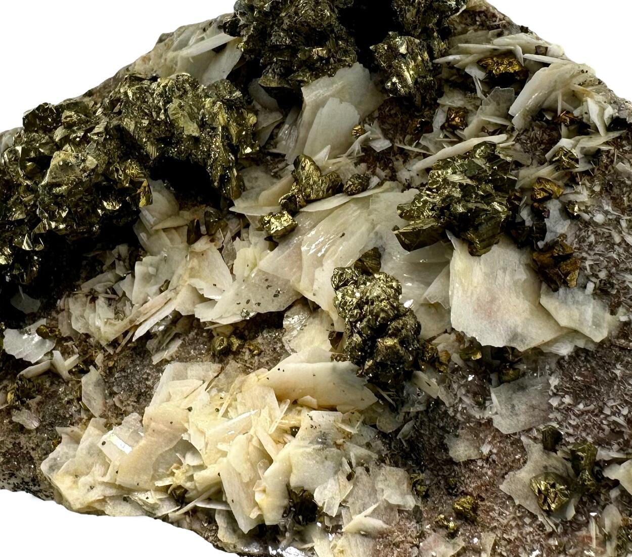 Chalcopyrite & Baryte