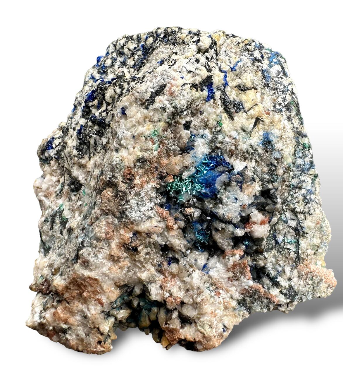 Azurite Malachite & Calcite