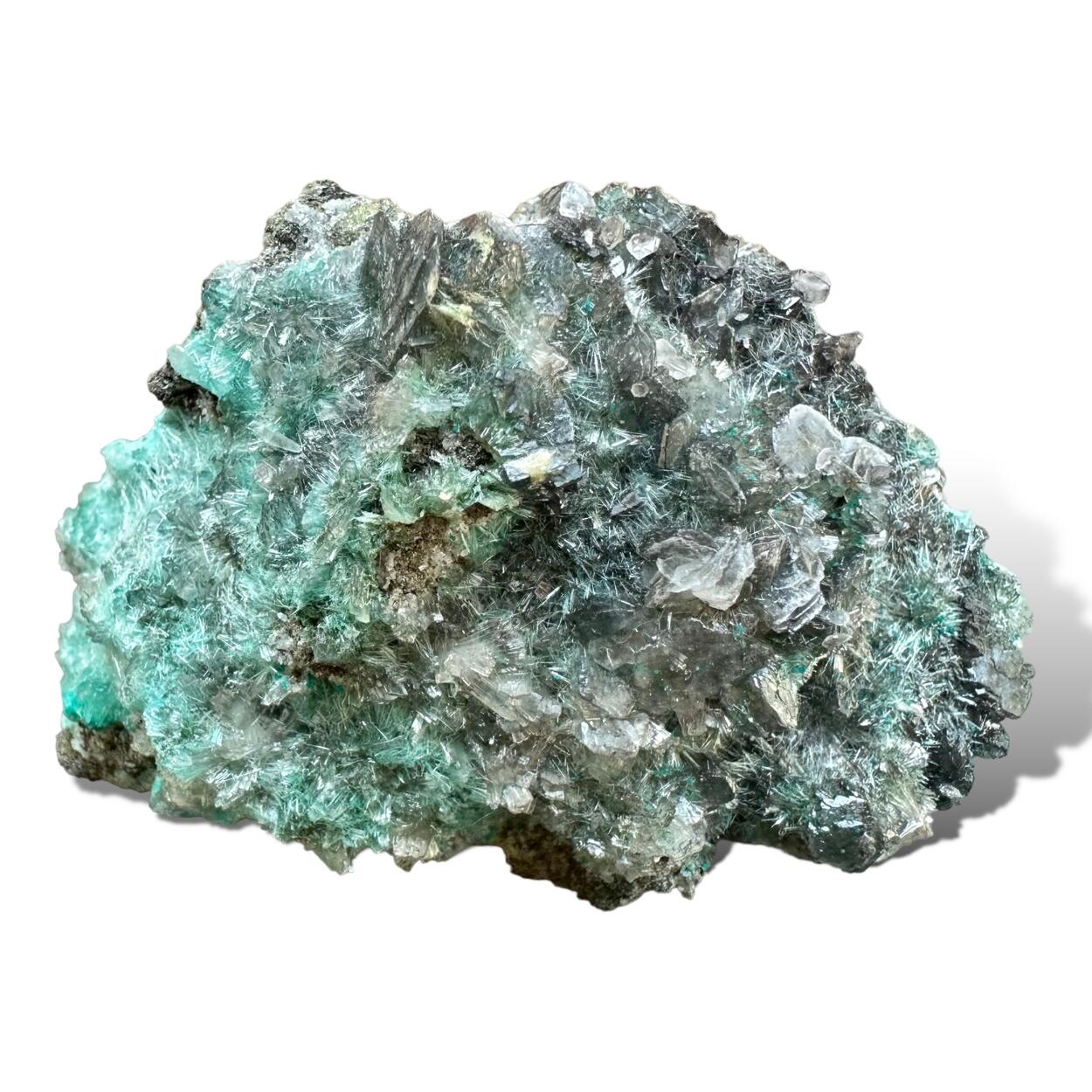 Plattnerite & Aurichalcite