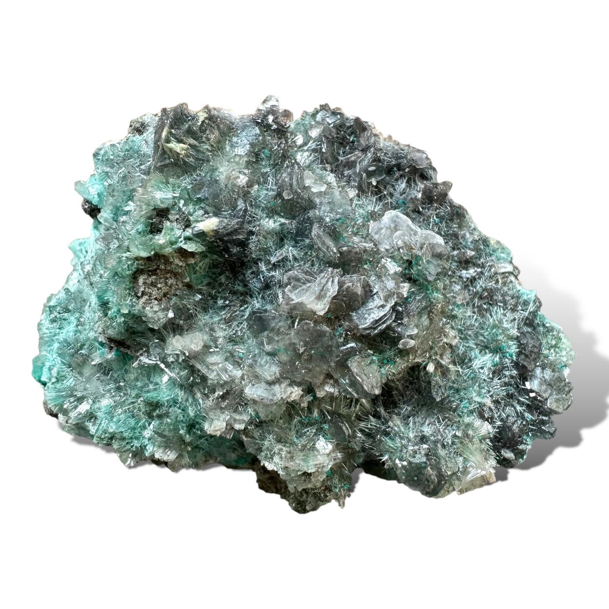 Plattnerite & Aurichalcite