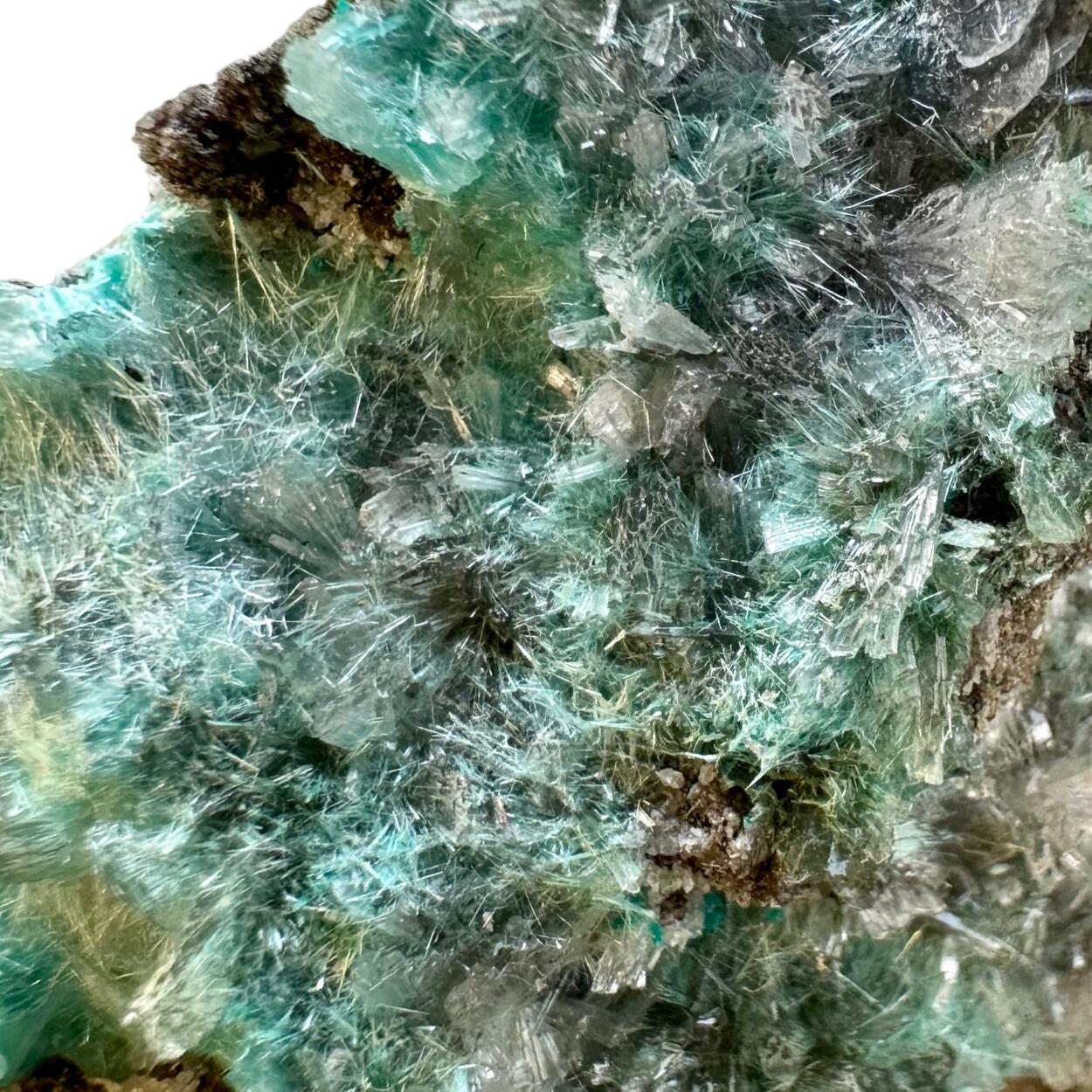 Plattnerite & Aurichalcite
