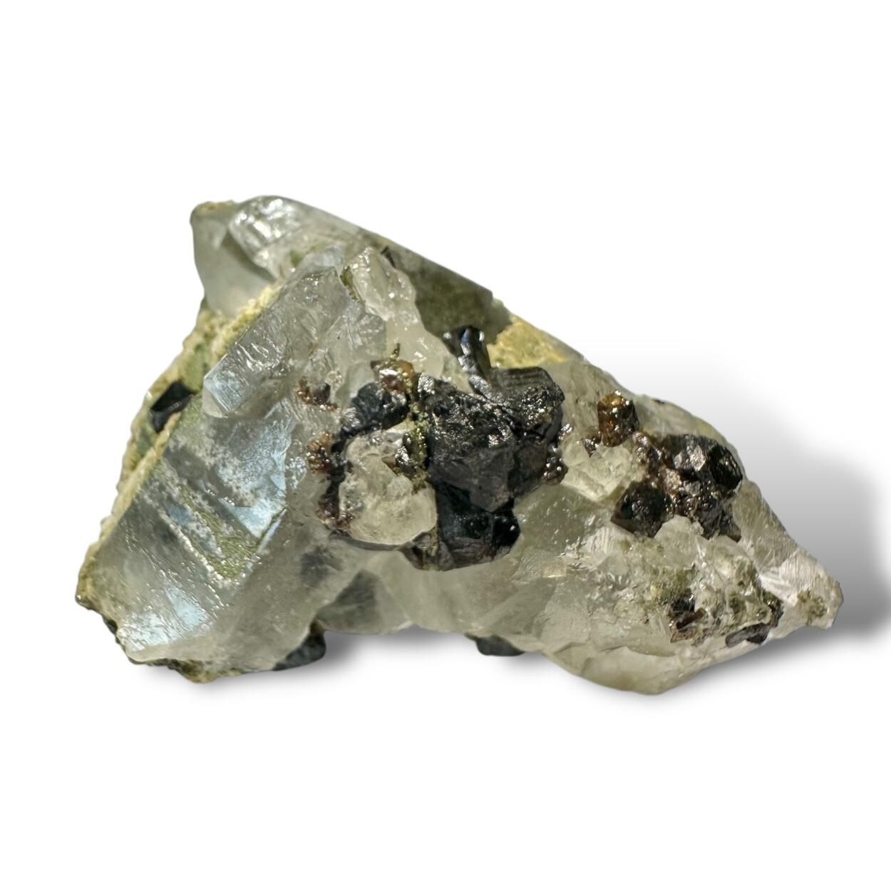Cassiterite On Quartz