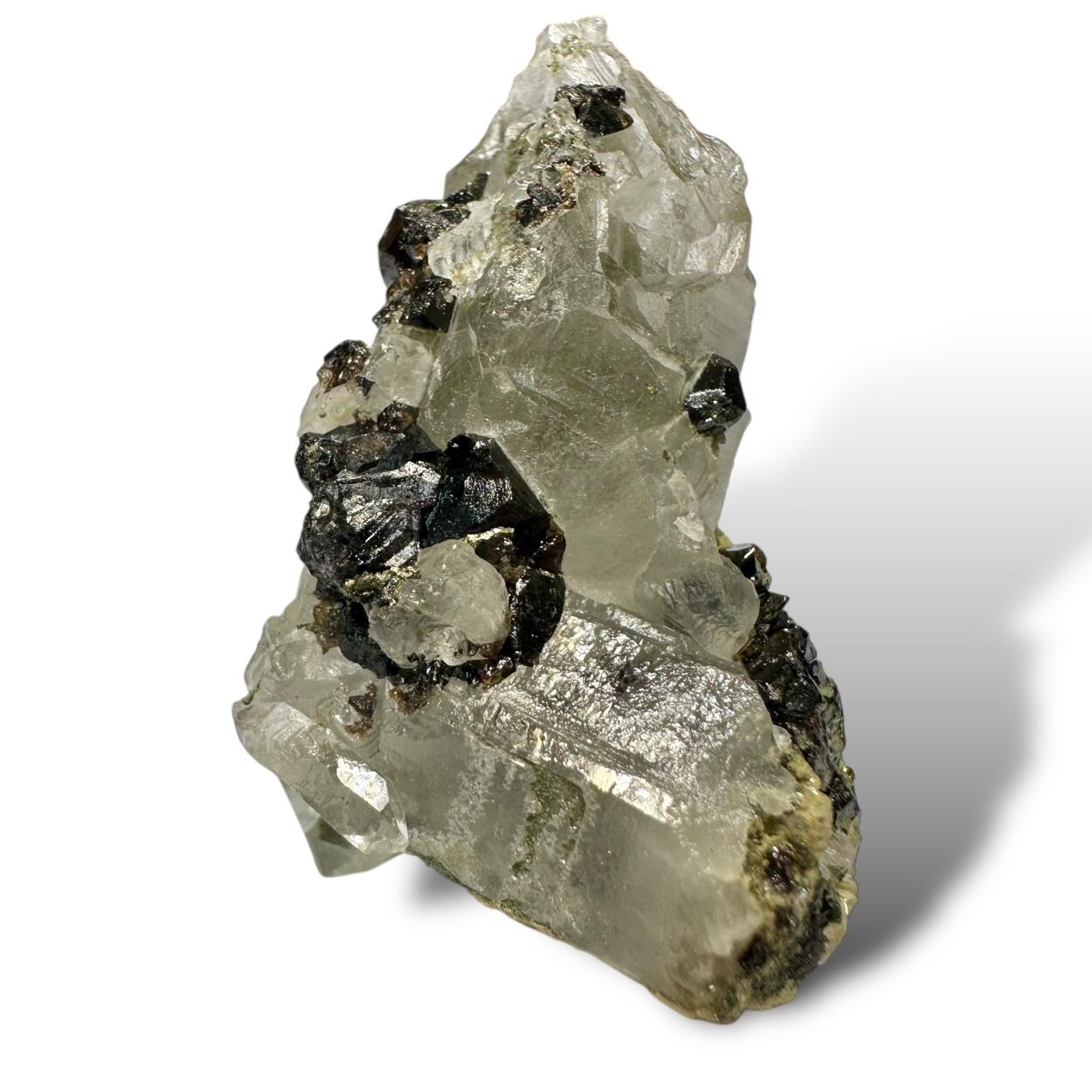 Cassiterite On Quartz