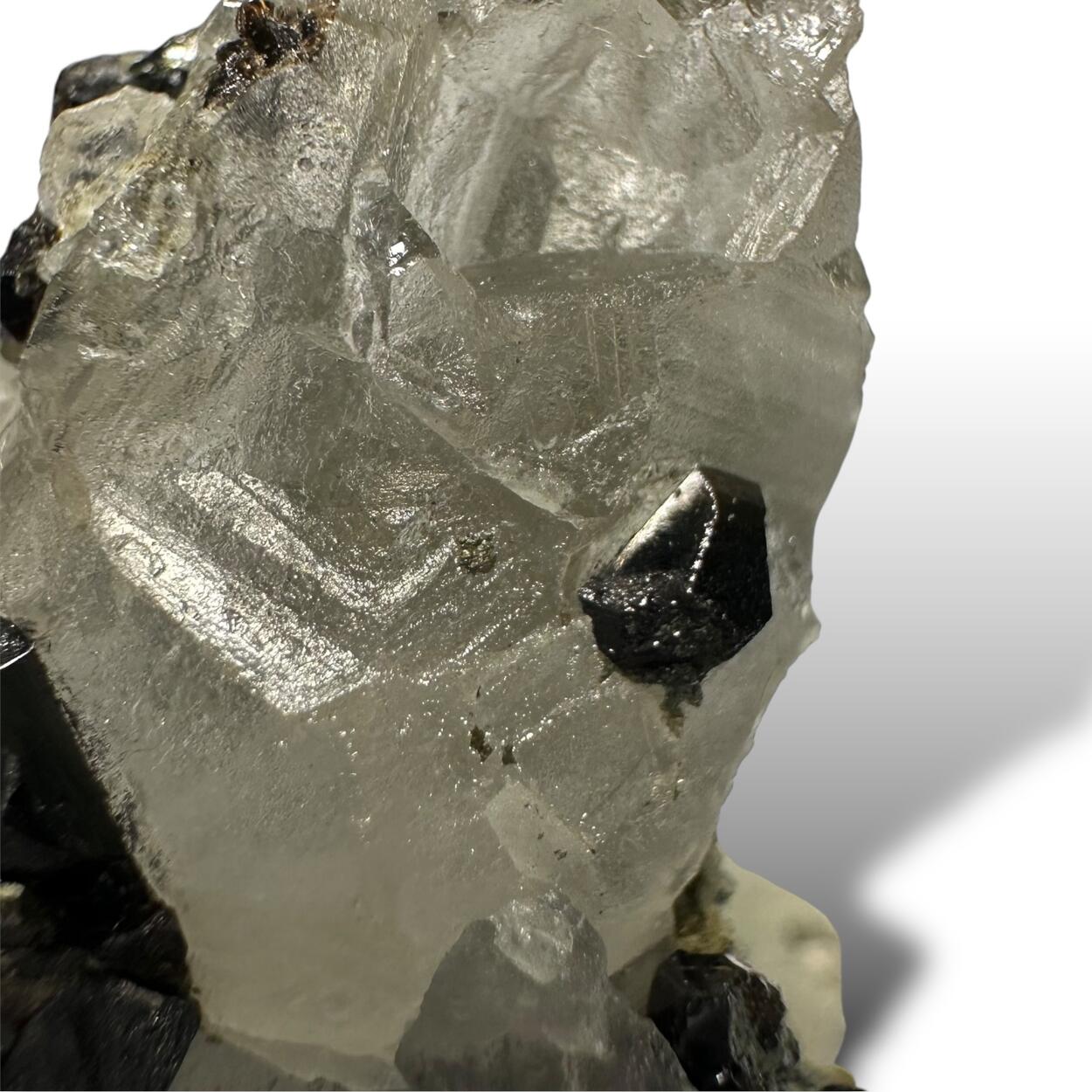 Cassiterite On Quartz