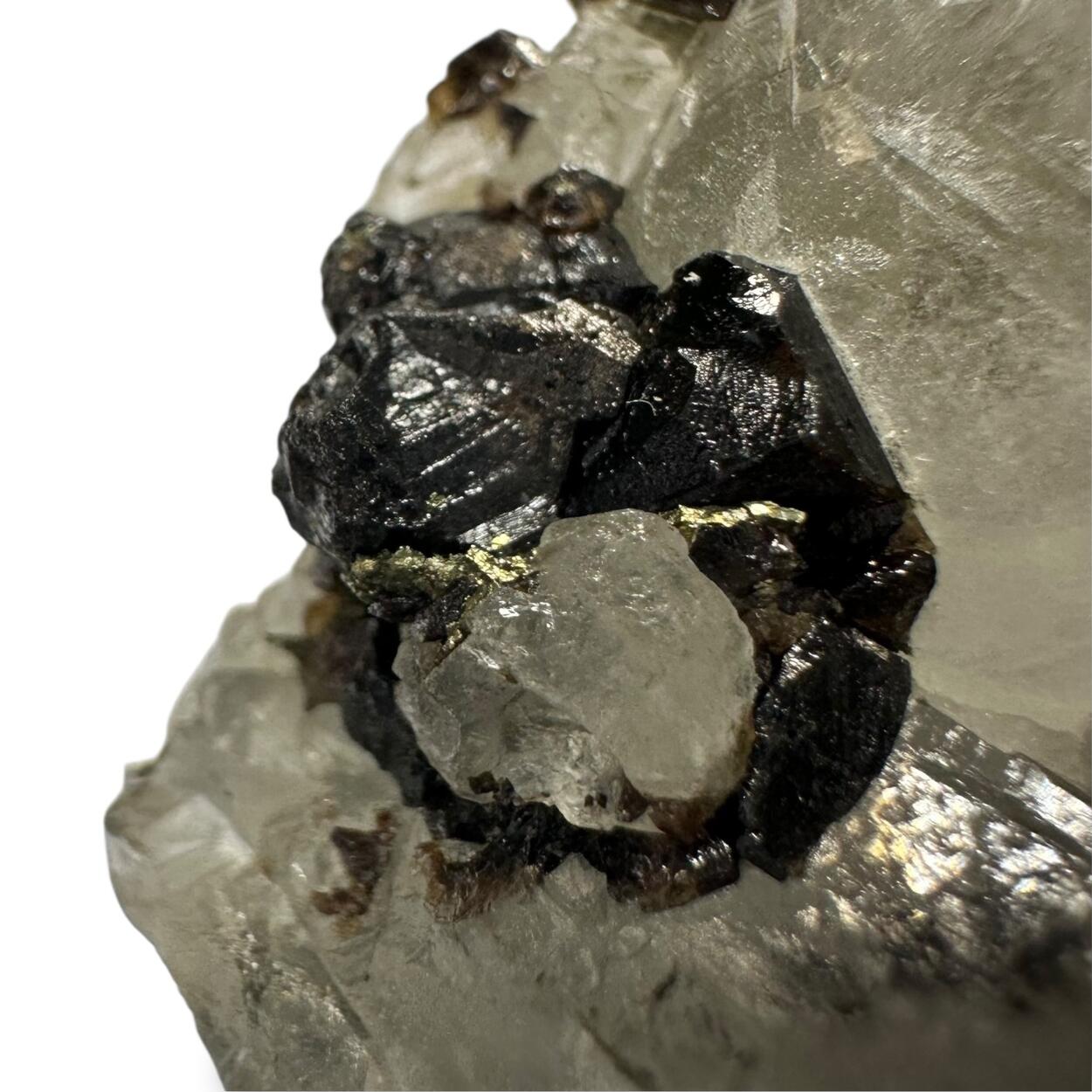 Cassiterite On Quartz