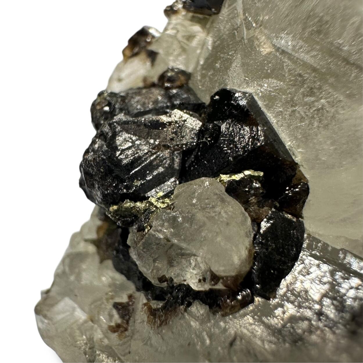 Cassiterite On Quartz