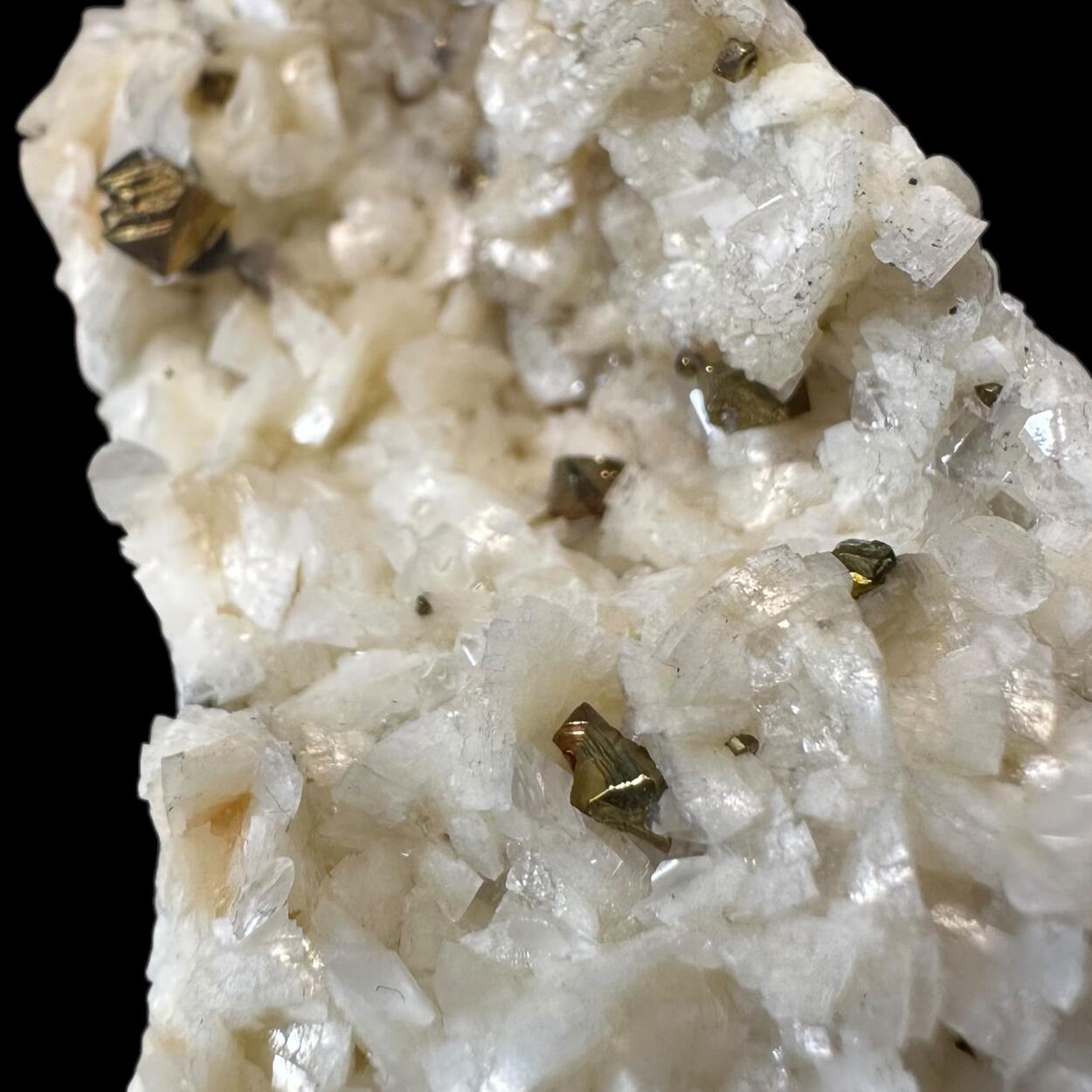 Chalcopyrite On Ankerite & Quartz