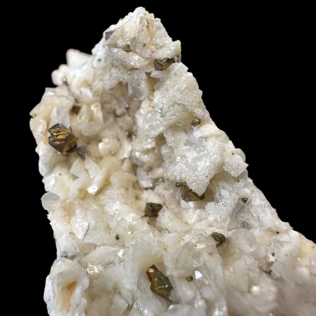 Chalcopyrite On Ankerite & Quartz