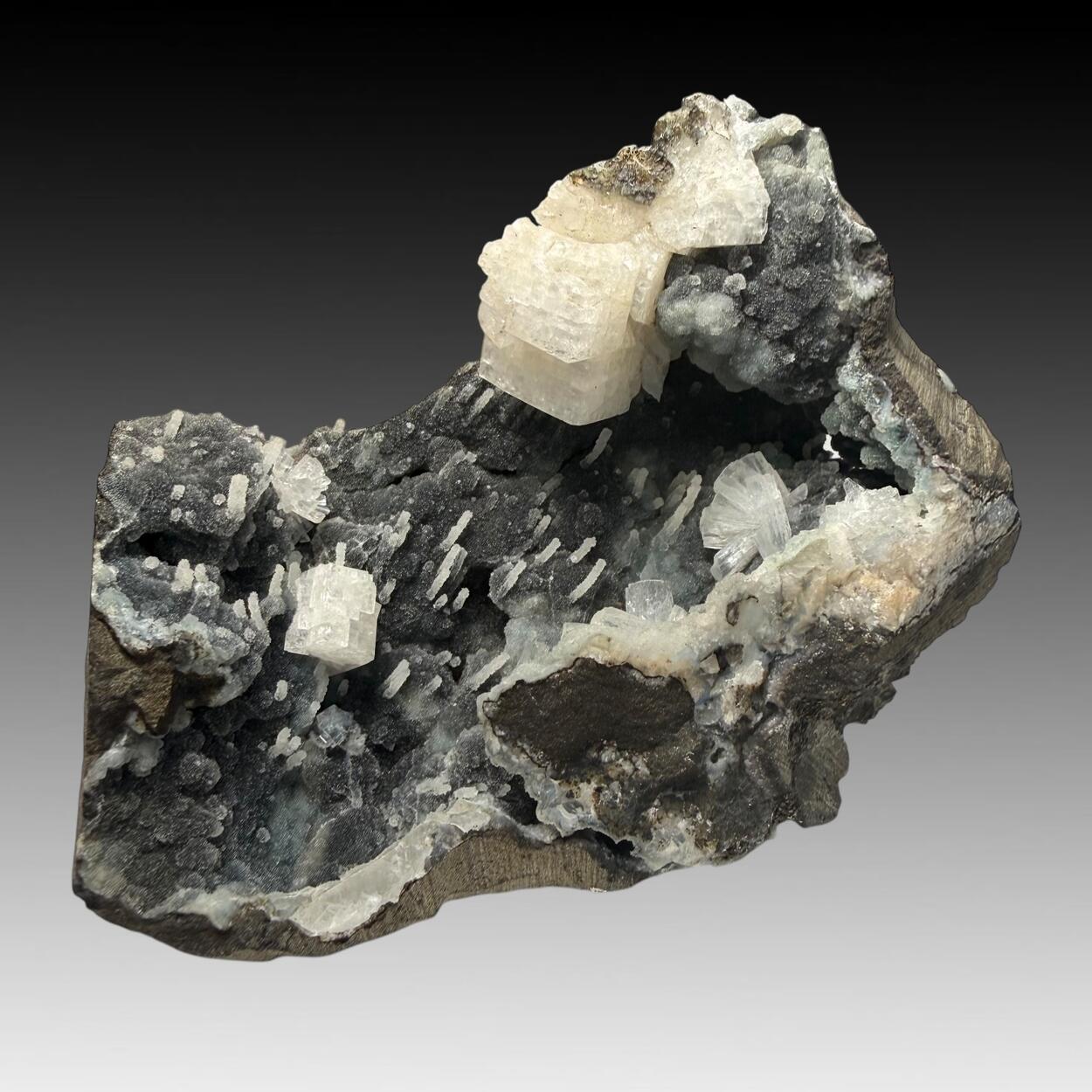 Chabazite With Epistilbite & Chalcedony